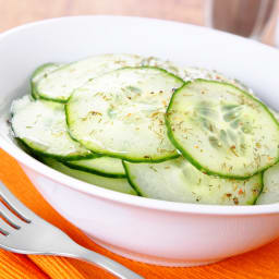 Thai Marinated Cucumbers