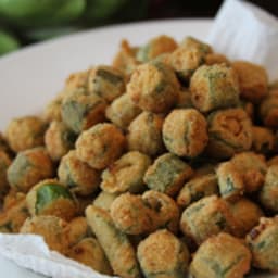 The Best Fried Okra