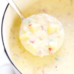 The BEST Potato Soup!