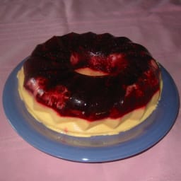 The Best Raspberry Lemon Jello Dessert