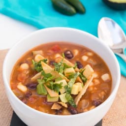 The Best Vegan Tortilla Soup Recipe