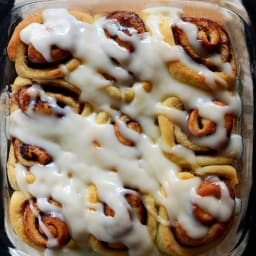 The World's Easiest Cinnamon Rolls