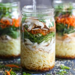 This Mason Jar Chicken Ramen Recipe Is a Serious Upgrade From Dorm-Room Noo