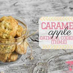 THM E Oatmeal Cookies {Caramel Apple Oatmeal Cookies}