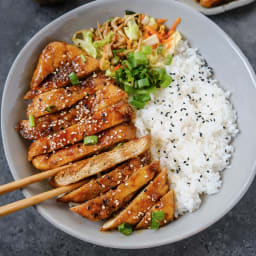 Tofu "Chicken" Teriyaki