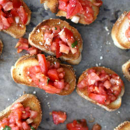 Tomato and Basil Bruschetta