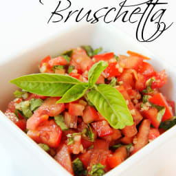 Tomato Basil Bruschetta
