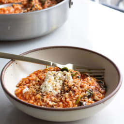 Tomato Basil Risotto