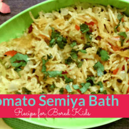 Tomato Semiya Bath or Tomato Vermicelli Recipe