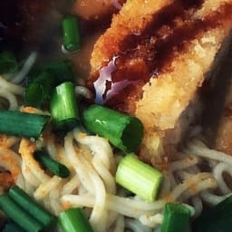 Tonkatsu Shoyu Ramen (Pork Cutlet Soy Sauce Ramen)