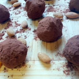 Trufas de Chocolate-Naranja.