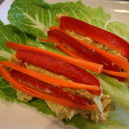 Tuna Lettuce Wraps