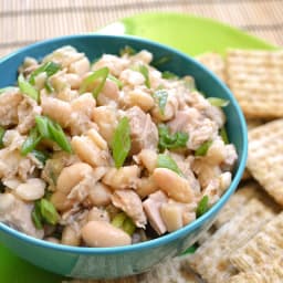 tuna  and  white bean salad