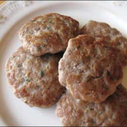 Turkey Breakfast Sausage Patties