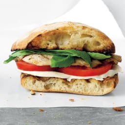 Turkey Caprese Sandwich