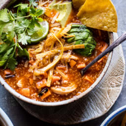 Turkey Enchilada Quinoa Soup.