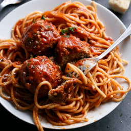 Turkey Pesto & Garlic Meatballs