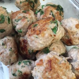 Turkey Spinach Meatballs
