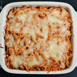 Turkey Spinach Pasta Bake