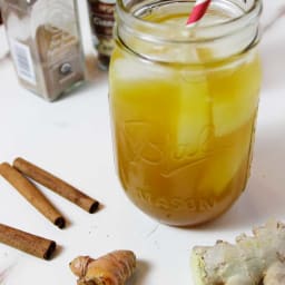Turmeric Ginger Iced Tea