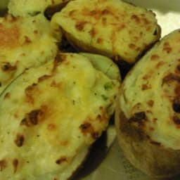 Twice baked potatoes