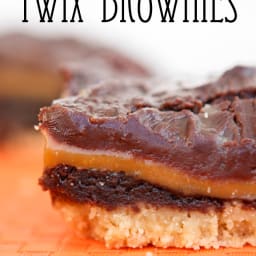 Twix Brownies