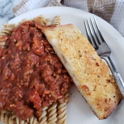 Two Ingredient Dough Garlic Bread