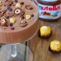 Two Ingredient Nutella Mousse