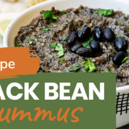 Ultimate Black Bean Hummus Recipe