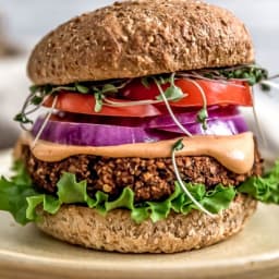 Ultimate Healthy Vegan Black Bean Burger