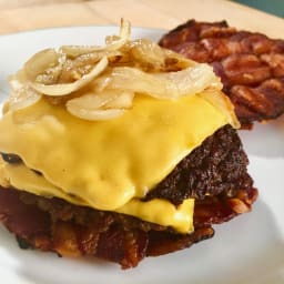 Ultimate Keto Burger | The Bacon Smash Burger