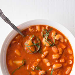 Uncle Bill's Vegetarian Minestrone Soup