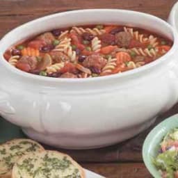 Pasta Meatball Soup