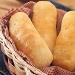 Garlic Hoagie Rolls