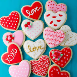 Valentine's Day Sugar Cookies