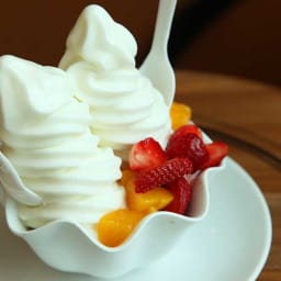 Vanilla ice cream