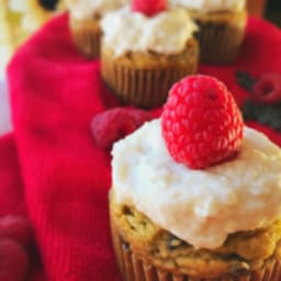 Vanilla Raspberry Cupcakes