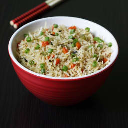 Veg fried rice recipe | How to make vegetable fried rice recipe