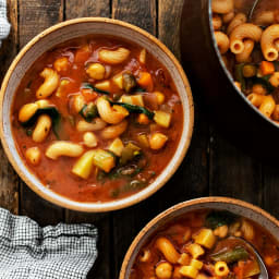 Vegan Chickpea Minestrone