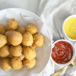 Vegan Corn Dog Bites