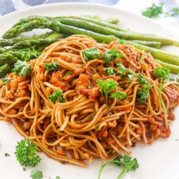 Vegan Lentil Bolognese (3-ingredient)