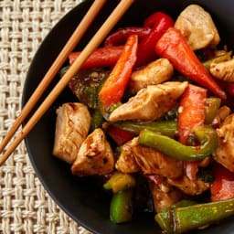 Vegetable-Chicken Stir-Fry