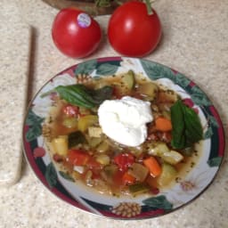 Vegetable Minestrone Soup