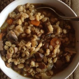 Vegetable Mushroom Barley Soup