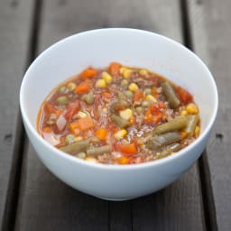 Veggie Beef Soup