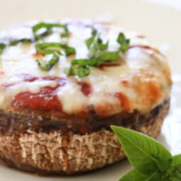 Veggie Lasagna Stuffed Portobello Mushrooms