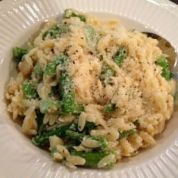 Veggie - Truffled Orzo with Asparagus