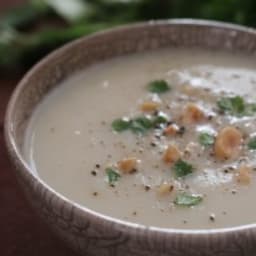 VELOUTE DE CELERI ET TOPINAMBOURS