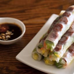 Vietnamese Spring Rolls Recipe (Bò Bía Recipe)
