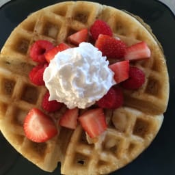 Waffles (gluten free, dairy free)